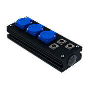 Коробка коммутационная проходная CB 03-3M